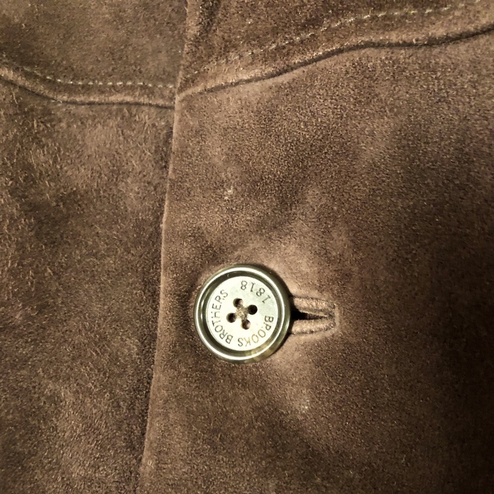 Brooks Brothers Lamb Suede Coat - Picture 6 of 9